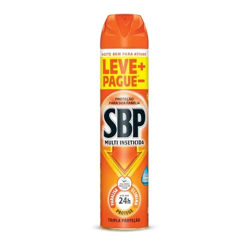 (PRIME pague 3 leve 4- REC) SBP Inseticida Aerossol 450Ml Laranja