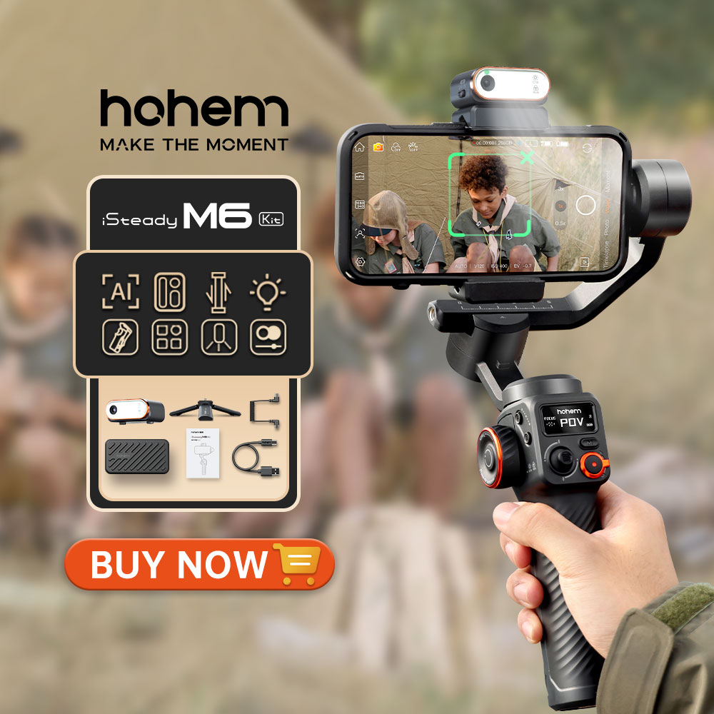 Hohem-iSteady M6 Kit Gimbal para Smartphone