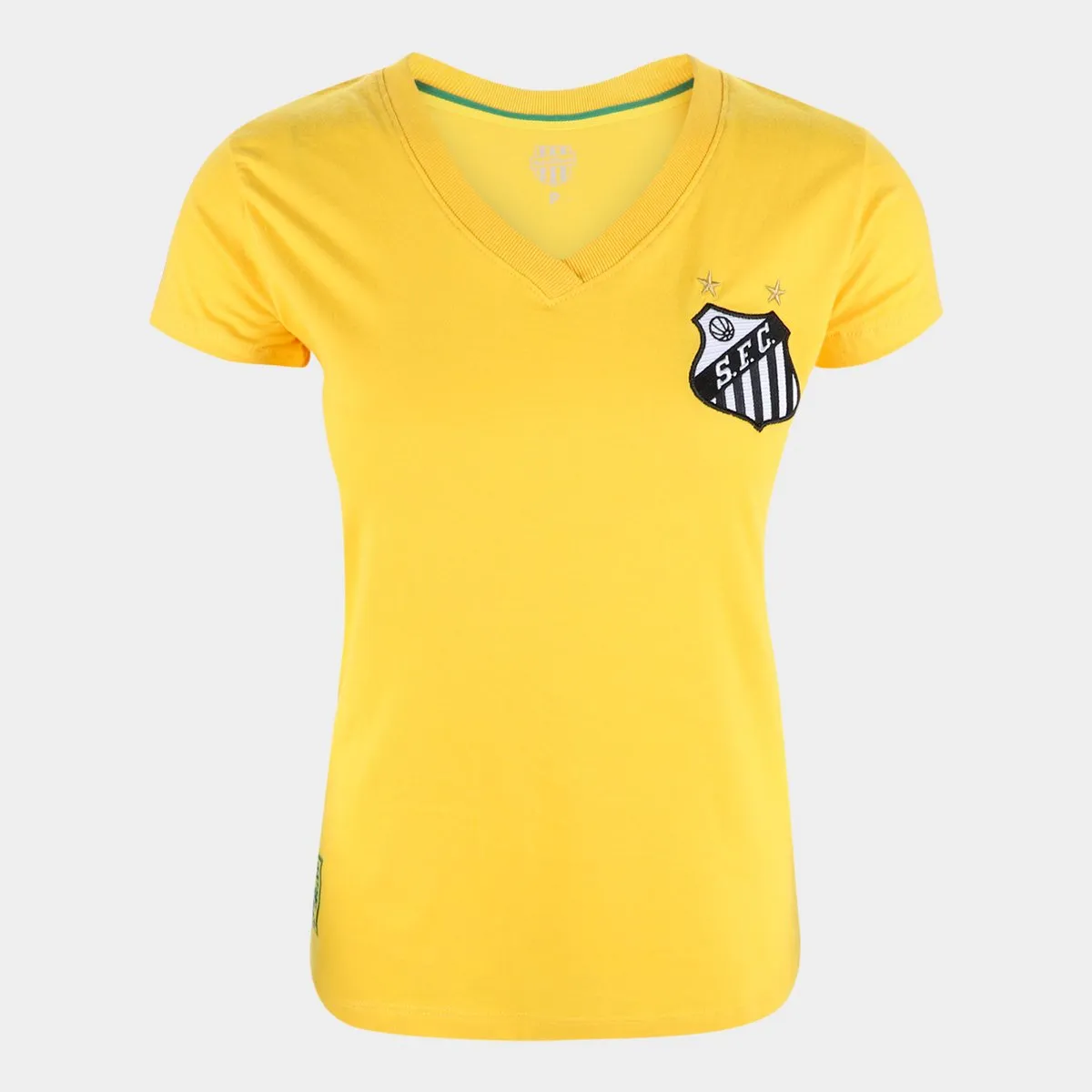 Camisa Santos RetrôMania Canarinho Feminina