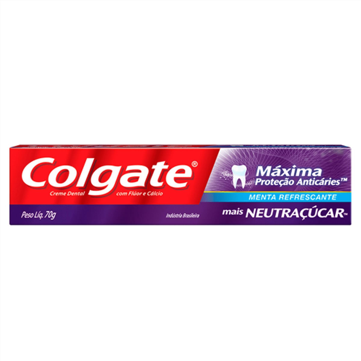 Creme Dental Colgate Máxima Proteção Anticáries Mais Neutraçúcar 70g