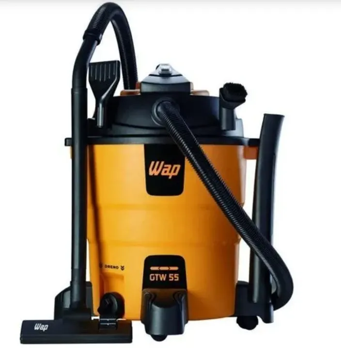 Aspirador de pó e água WAP GTW 55 com Soprador 55L 1600W (opção 110v)