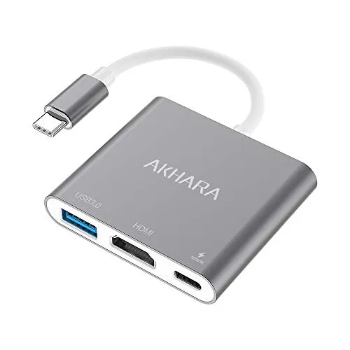 Adaptador Dex Para Samsung Usb 3.1 Tipo C Hub Thunderbolt 3.0 X Hdmi Usb 3 4k Prata - CompleteStore