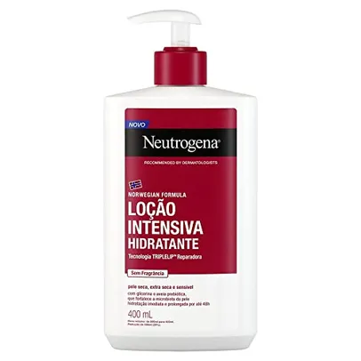 [ PRIME ] Neutrogena Norwegian Hidratante Corporal Intensivo Sem Fragrância, 400ml