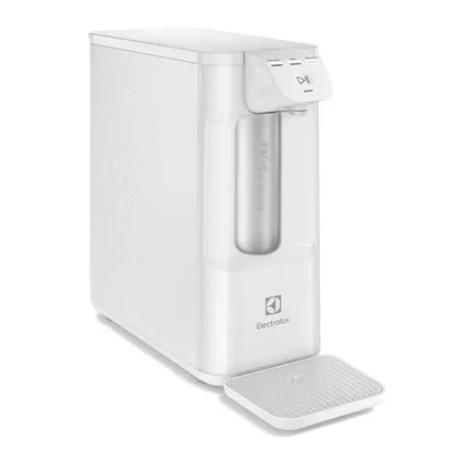 [Com Cashback Eletrolux R$ 419]Purificador de água Electrolux, Fria e Natural Elétrico Compacto Pure 4x Branco Bivolt - PE12B