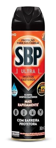 (REC) SBP Inseticida Ultra Insetos Rasteiros Spray 360Ml Cor: Laranja