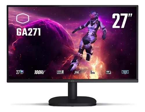 Monitor Gamer Cooler Master GA271 27" 2K WQHD 1ms 100Hz