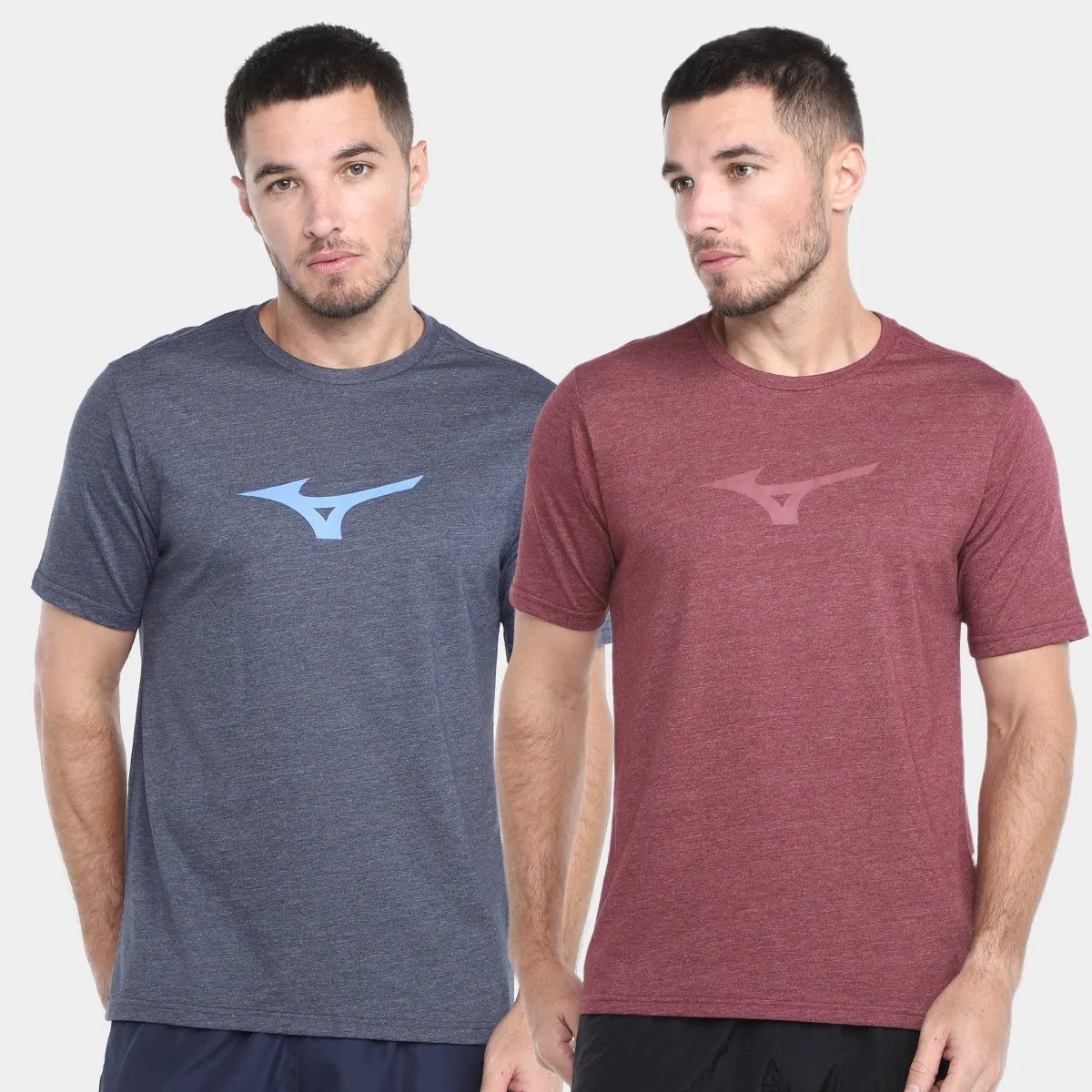 Kit com 2 Camisetas Mizuno Lifestile Masculino - R$40 cada [Tam.: P M G GG ]