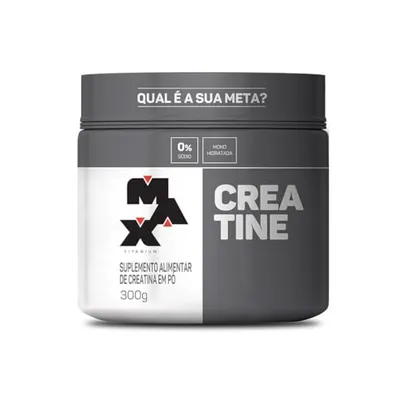 Max Titanium Creatina - Suplemento alimentar de creatina em pó, 300g