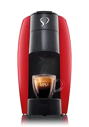 Cafeteira Espresso LOV Vermelha, 127V - TRES 3 Corações