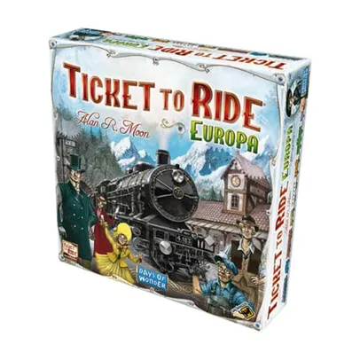 Galápagos, Ticket to Ride: Europa, Jogo de Tabuleiro para Família, 2 a 5 jogadores, 30 minutos por partida.