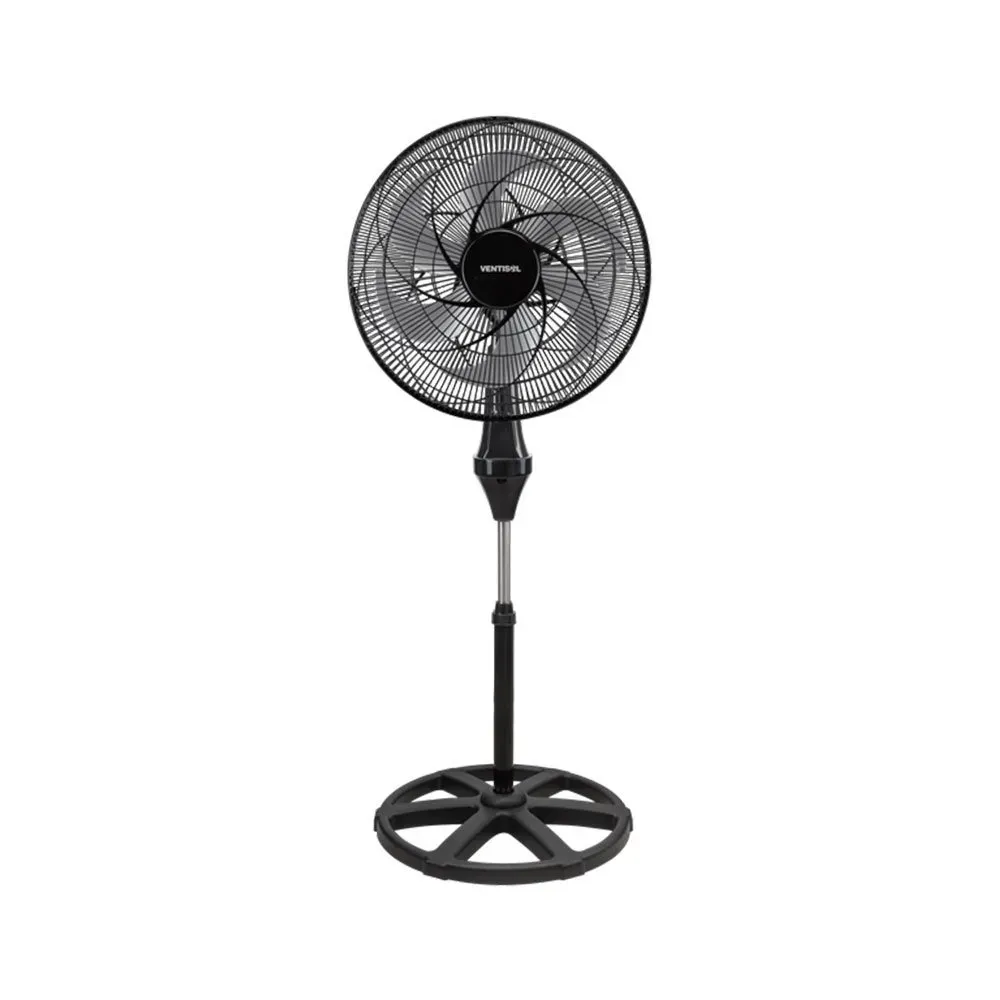 Ventilador Coluna Ventisol 40cm Turbo 6 Pás 3850 Preto / 110V