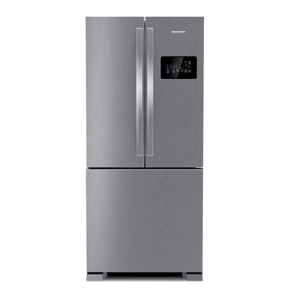 Geladeira Brastemp French Door Frost Free 554L Inox - 220V