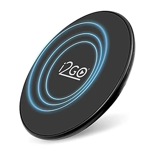 I2GO, Carregador Sem Fio, 10W Chumbo, Preto, i2GO PRO