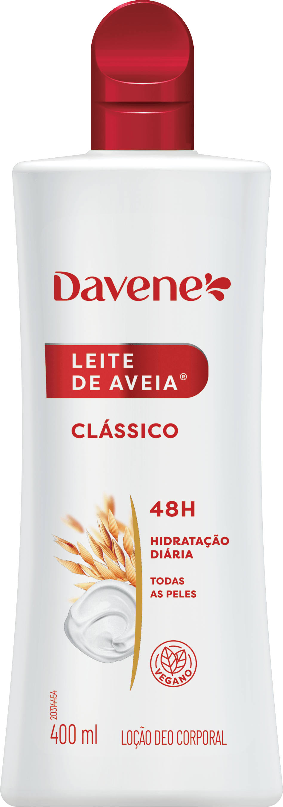 Leite de Aveia Clássico Deo Corporal Davene 400ML