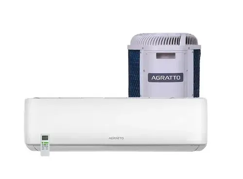 Ar-Condicionado Split Agratto Hi Wall One Top 12.000 Btus/h Frio Branco ACST12F-02 - 220V