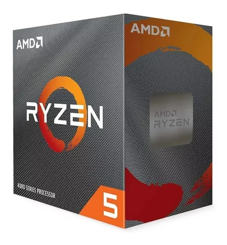 Processador AMD Ryzen 5 4500 Box AM4 4.1GHz 11MB Cache S/ Vídeo Integrado - 100-100000644BOX