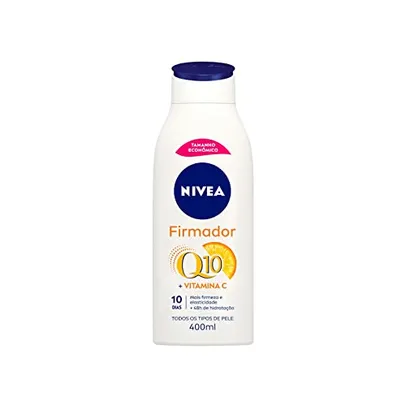 [+ por - R$18] NIVEA Loção Hidratante Firmador Q10 + Vitamina C Todos os Tipos de Pele 400ml