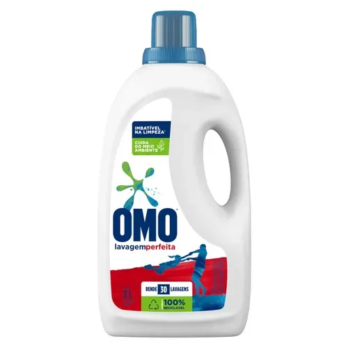 Lava-Roupas Líquido Omo Lavagem Perfeita Galão 3l
