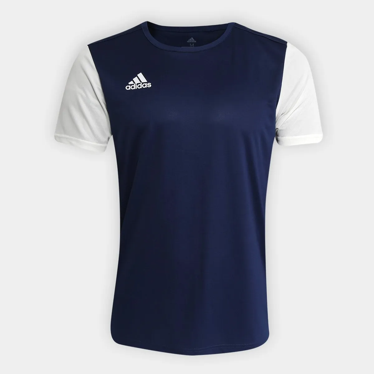 Camisa Adidas Estro 19, Masculina - Azul e Branco