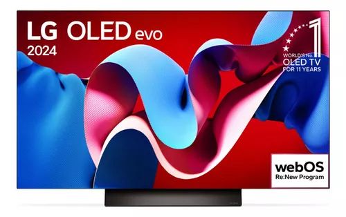 Smart Tv 4k LG Oled Evo 55 144hz, A9 Ger7 - Oled55c4