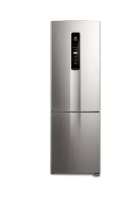 Geladeira Electrolux Frost Free Inverter 400L AutoSense Inverse Cor Inox Look (IB45S)