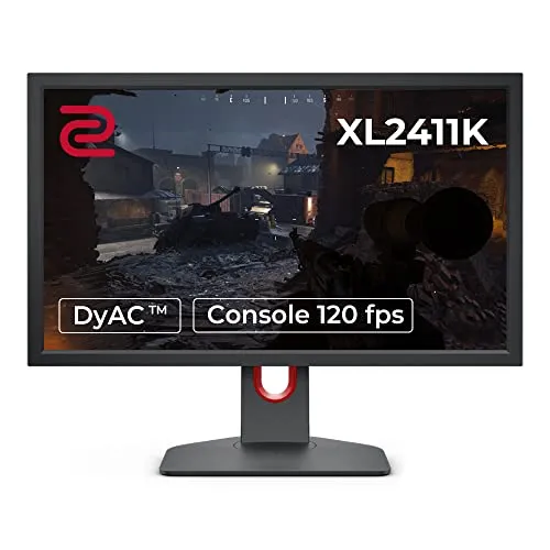 Monitor Gamer BenQ ZOWIE XL2411K para PC com 24, 144Hz, Color Vibrance, Black eQualizer, Conexão Display Port, 120Hz Compatível com PS5 e Xbox série X