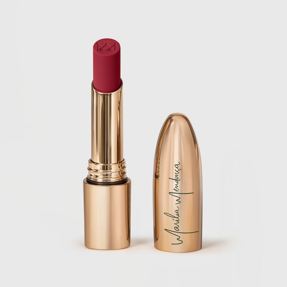 Batom Vermelho Marília Mendonça By Océane - Velvet Lipstick Red Star 3,2g