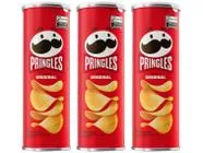 Kit Batata Pringles Original 104g 3 Unidades