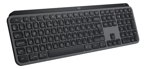 Teclado Sem Fio Mx Keys S Grafite Logitech Idioma Inglês