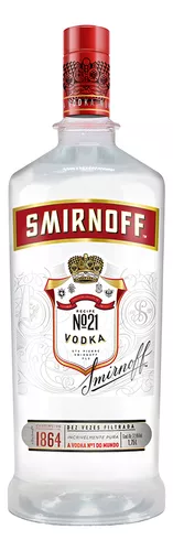 Vodka destilada Smirnoff 1.75 Litros
