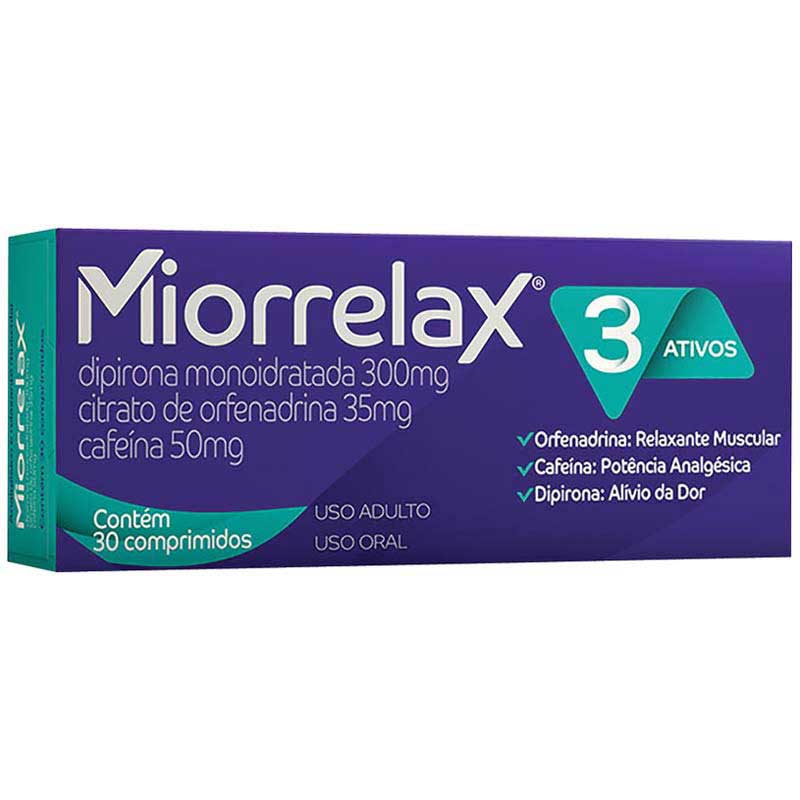 Miorrelax 30 Comprimidos