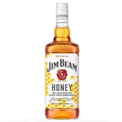 [R$60 com cupom missão] Jim Beam Whisky Honey Bourbon 1L