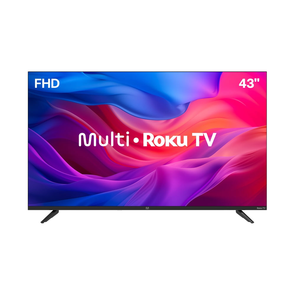 (Reembalado) Smart TV FHD 43 pol Dled Wi-fi Multi Roku - TL056MOUT