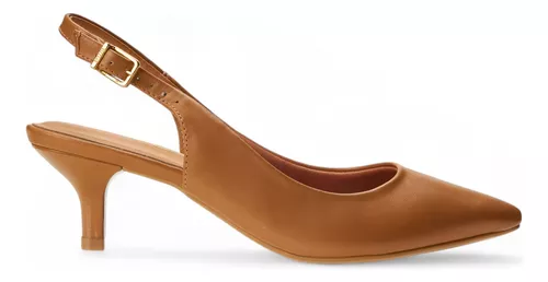 Sapato Vizzano Scarpin Slingback Pelica