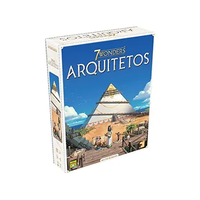 Galápagos, 7 Wonders: Arquitetos, Jogo de Tabuleiro para Família, 2 a 7 jogadores, 25 minutos por partida