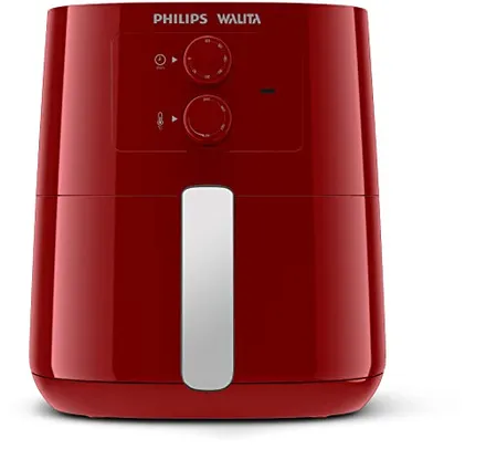 Walita, Air Fryer, RI9201/41, Fritadeira Série 3000, Philips, com 4.1L de capacidade, Vermelha, 1400W, 110v