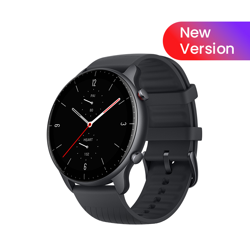 (TAXA INCLUSA) Amazfit-Smartwatch GTR 2 NEW, 46mm, Alexa, curvo integrado, design sem moldura, duração da bateria ultra longa, relógio inteligente