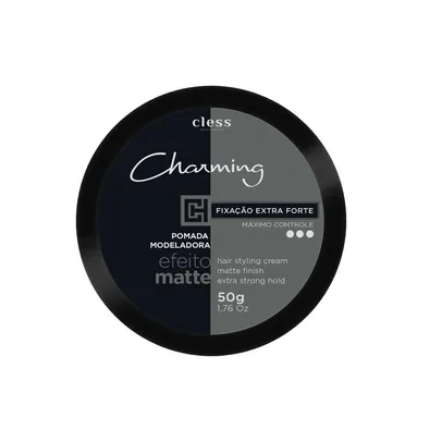 Pomada Modeladora Charming Extra Forte Efeito Matte 50g