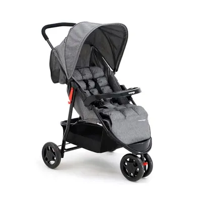 Carrinho De Passeio Para Bebê Delta (Até 15kg) Cinza Voyage