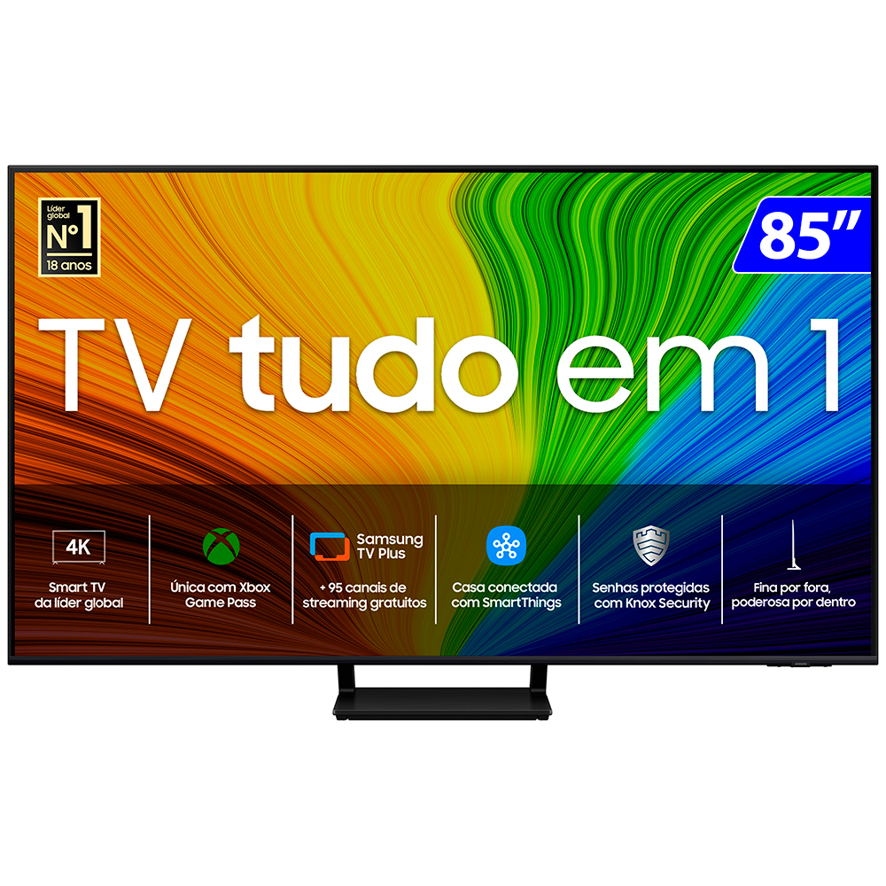 Smart Tv Samsung Qled 85" 4K Wi-Fi Tizen Quantum Hdr Big Tv Qn85q70dagxzd