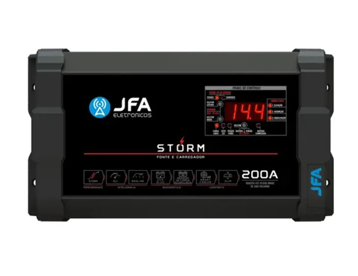 Fonte Jfa 200 Storm Monovolt Volt/amp Para Módulo Automotivo