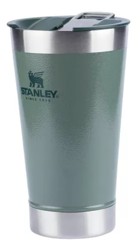 Copo Térmico Cerveja Com Tampa Stanley Verde 473ml