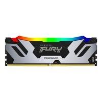 Memória RAM Kingston Fury Renegade RGB, 24GB, 7200MHz, DDR5, CL38, XMP, Prata - KF572C38RSA-24