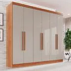 Guarda-roupa Casal 6 Portas 2 Gavetas França