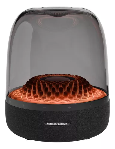 Caixa de Som Harman Kardon Aura S4 Preta com Bluetooth e LED - 130W