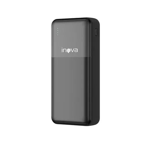 Power Bank, Carregador Portátil de 20000mAh com Carga Rápida