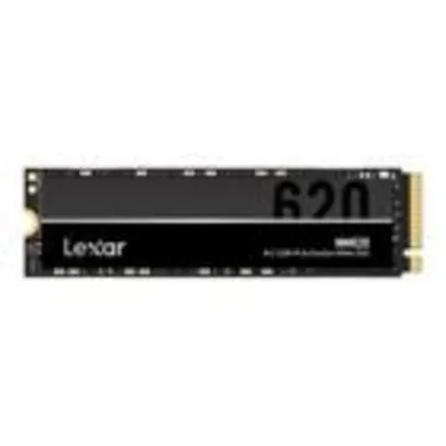 SSD PCIe Lexar Internal NM620, 256GB, Leitura 3500MB/s e Gravação 1300MB/s