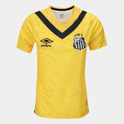 Camisa Santos III 24/25 s/n° Torcedor Umbro Feminina