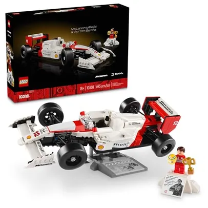 LEGO Set Icons McLaren MP4/4 e Ayrton Senna 693 peças - 10330