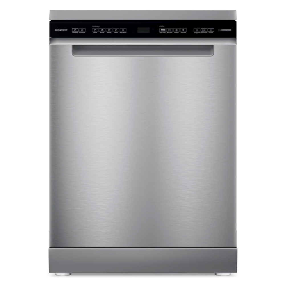 Lava-louças Brastemp 15 serviços com Power Clean - BLF62AR